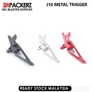 Jinming 10 Metal Athletic Trigger Set Upgrade J10 Jin Ming Gel Ball Blaster Toys Modified