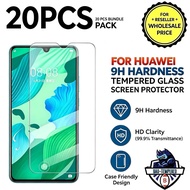 20Pcs Tempered Glass For HUAWEI Series 9H Hardness Screen Protector Reseller Bundle