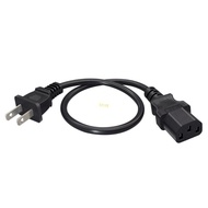 btsg Small 40Cm NEMA1 15P To C13 Power Cord Desktop C13 Power Link Easy to Carry for Space Saving Se