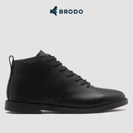 BRODO - Sepatu Signore Manggala Full Black