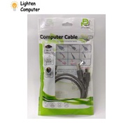 Probex USB 2.0 Y Head Cable For External Hard Drive - USB-A to USB-Mini-B - 2 Feet (0.6 Meters)