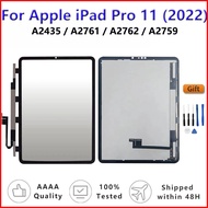 For  Apple iPad Pro 11 (2022) Touch Screen Digitizer Panel & LCD Display Assembly Replacement For iP