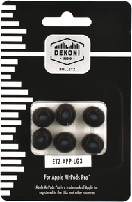 Dekoni Bulletz for Airpod Pro Ear Tips Memory Foam for Airpods Pro Tips Compatible Airpods Pro Acces