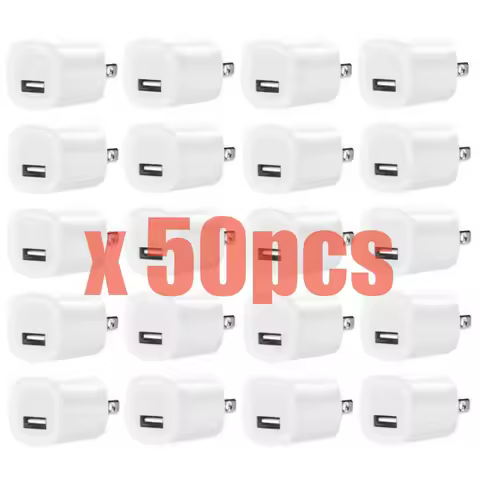 50pcs 5V 1A Mini Portable US AC Home Travel Wall Charger Power Adapters For iphone Samsung htc lg xi