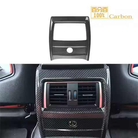 100% Carbon M4 Rear Air Outlet Frame Cover For Bmw M4 F82 F83 M3 F80 Interior Accessories Air Condit