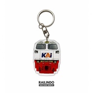 GANTUNGAN Railindo - CC 206 Train Locomotive Acrylic Keychain