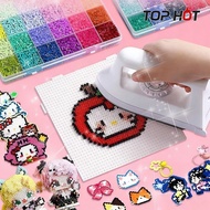 Fuse Beads 3D DIY Craft Kit 2.6mm Pegboards Creative Educational Arts Crafts Activity Children Gift