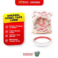 Greebel Double Tape 12mm x 94mm Greebel Strong White 12mm Medium Double Tip/