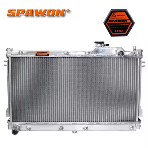 CU1139 CU1140 Radiator For Mazda MX5 Miata 1990-1997 1.6L L4 Manual MT 2 Row Full Aluminum B61P15200