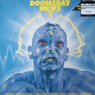 V/a - DOOMSDAY NEWS 2 LP - VINYL/ BLACK PLATE Rare Original Collection