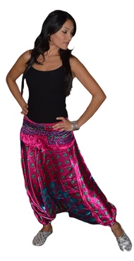 Hippie Moroccan Harem Gypsy Jumpsuit Yoga Belly Alibaba Pants Trousers Small to Large
