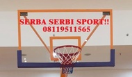 Papan Pantul Basket Akrilik 20mm 120x180cm Ring Per 2