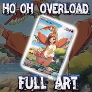 POKEMON TCG HOLOGRAM ENGLISH VERSION FULL ART CARD - HO-OH OVERLOAD