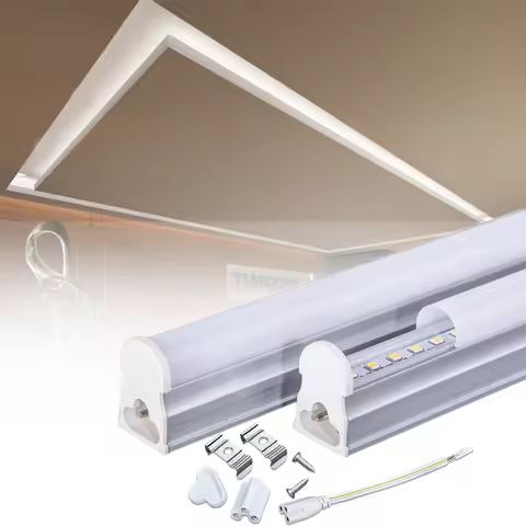LED Tube 10PCS LED T5 Tubes Light 30cm 60cm 90cm 120cm T5 Tubes SMD2835 Brightness LED T5 Lamp Tube 