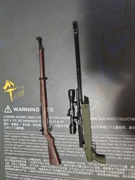 拉杠步槍 狙擊槍 （不具任何發射功能，縮小模型）（綠色有欠件） 1/6 figure 12 inch 1:6 12吋 12 寸 公仔 散件 配件 士兵人 軍事 二戰 us army 美軍 bbi di