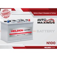 N100 100AH HELDEN Maintenance Free Truck battery