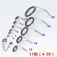 Wire Ring Stainless Steel Lure Rod Guide Ring Unicorn Guide Ring Fishing Rod Guide Eye Ceramic Wire 