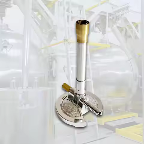 Gas Bunsen Gas Bunsen Burner Lights Lamp Heat-resistant Spare Part with Handle Lab Burner Gas Burner