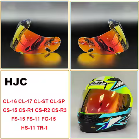 Motorcycle Helmet Visor For HJC HJ-09 CL-15 CL-16 CL-17 CL-ST CL-SP CS-R1 CS-R2 CS-R3 CS-15 FS-15 FS