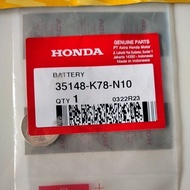 Pcx 150/160 vario 150 esp remote key battery 35148-K78-N10 ori AHM
