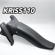 MODENAS KRISS110 FRONT FENDER REAR (MATTE BLACK) 35004-1392 K110 KRISS 110 1 KRISS1 MUDGUARD EKOR BE