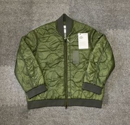 MYAR REMADE US AMRY NYLON RIPSTOP PATCHWORK QUILTED MILITARY M-65 LINER BOMBER JACKET MYAR REMAKE CL