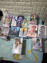 Figure手辦/中野三玖/喜多川海夢/櫻島麻衣/葛城莉莉娅/由比濱結衣/朝凪依/拉克斯/帕瓦/超級索尼子/夏提雅/雅兒貝德/雷姆