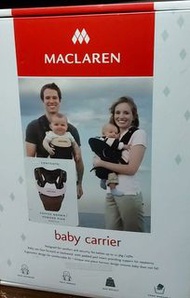 全新Maclaren baby carrier 嬰兒孭帶