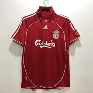 06-08 Liverpool Home Retro Short Sleeve Football Jersey High Quality AAA