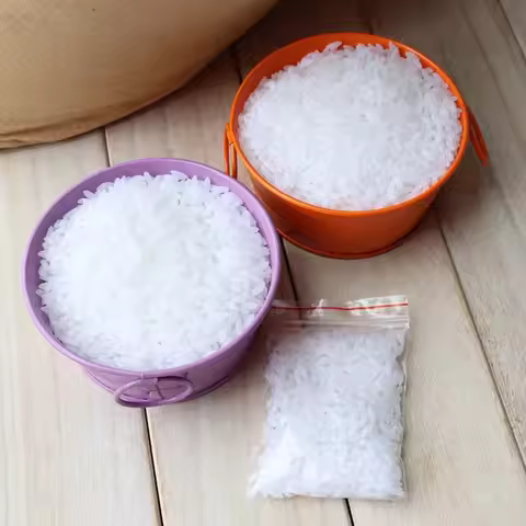 Chinese Grain Model Fake Handmade DIY Cabinet Decoration Artificial Simulation Rice Grain Fake Rice 