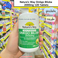 Ginkgo Nature's Way Ginkgo Biloba 2000mg 120 Tablets