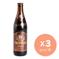 ERDINGER - Erdinger 小麥黑啤啤酒 - Dark Wheat - 500ml x 3樽
