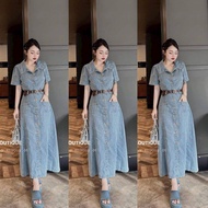 (Ready stock) Women Jeans Dress premium Vietnam Clothes