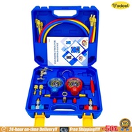 [Vodool]3 Way AC Manifold Gauge Set AC Diagnostic Manifold Gauge Set Set Set Gauge ACOUTE ATOUTIVE ส