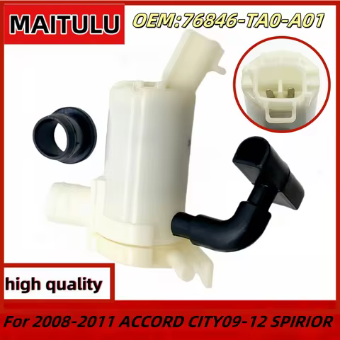 76846-TA0-A01 Front Windshield Washer Motor Pump Actuator 76846 TA0 A01 For HONDA CIVIC 2012-2020 AC