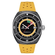 TISSOT T145.407.97.057.00 T1454079705700 Unisex Watch SIDERAL S POWERMATIC 80 41mm Rubber Strap Yellow *Original