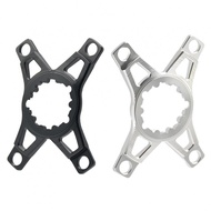 Chainring Adapter Spider 3-Bolt Crank to 4-Bolt 110BCD Chainring Aluminum Alloy