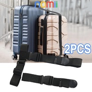 2Pcs Luggage Strap Belt Set Adjustable Travel Luggage Strap Suitcase Strap Suitcase Strap Travel Bag