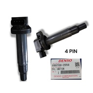 ORIGINAL PART DENSO PLUG COIL FOR TOYOTA VIOS NCP42 (4PIN) , NCP93 , NCP150 , NCP151 , NCP91 , NHP10