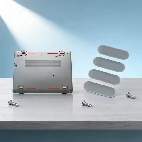 2026 NEW Replacement Genuine Fit Rubber Feet 4pcs, Anti-Slip & Shock Absorption for EliteBook G5 G6 