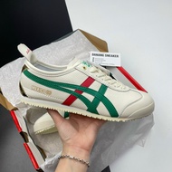 Onitsuka Tiger Mexico Birch Kale Sneakers (Onitsuka Cream Blue Red) best quality - | Danang SNEAKER.