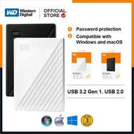 WD Portable External HDD Storage 1TB / 2TB WD My Passport Portable Hard Disk With