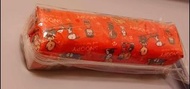 正版雷射標籤全新現貨史努比(70周年) Snoopy 雙料中方形筆袋 筆盒化妝袋 萬用袋 好攜帶筆袋外層有防潑水設計 禮物