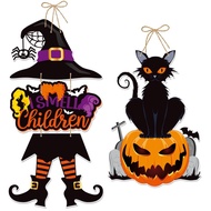 0 Year Halloween Decoration Door Hanging Pumpkin Bat Ornament Party Decoration Halloween Door Hangin