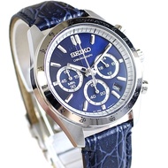 精工 SEIKO CHRONOGRAPH 石英錶 SPIRIT Series SBTR019 Blue Dial 藍色面 100M 防水 SBTR-019