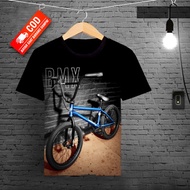 Kaos Distro Cowok Sepeda Bmx Untuk Pria Dewasa