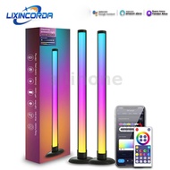 LIXINCORDA Smart LED Bluetooth Atmosphere Desk Bedside Music Recording Light Colorful Floor Lamp LED