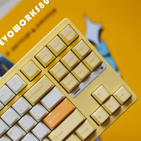 TickType EVO80 Mechanical Keyboard Wireless Tri-mode Hot-Swap RGB QMK/VIA 8000mAh Battery Aluminum C