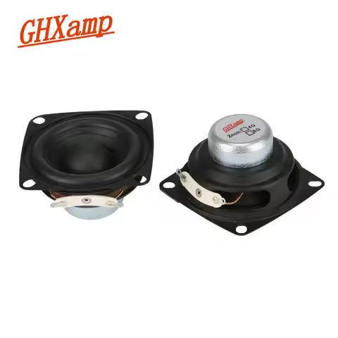 GHXAPM 2PC 2 inch 4OHM 12W Full Range Speakers Magnetic NdFeB High-power Alto Treble Vocal Sound Des