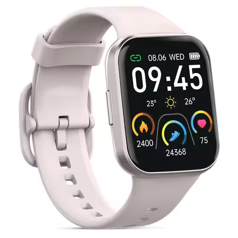 Smart Watch, Fitness Tracker Watch for Men Women, 1.69'' Touch Smartwatch Fitness Watch with Pedomet